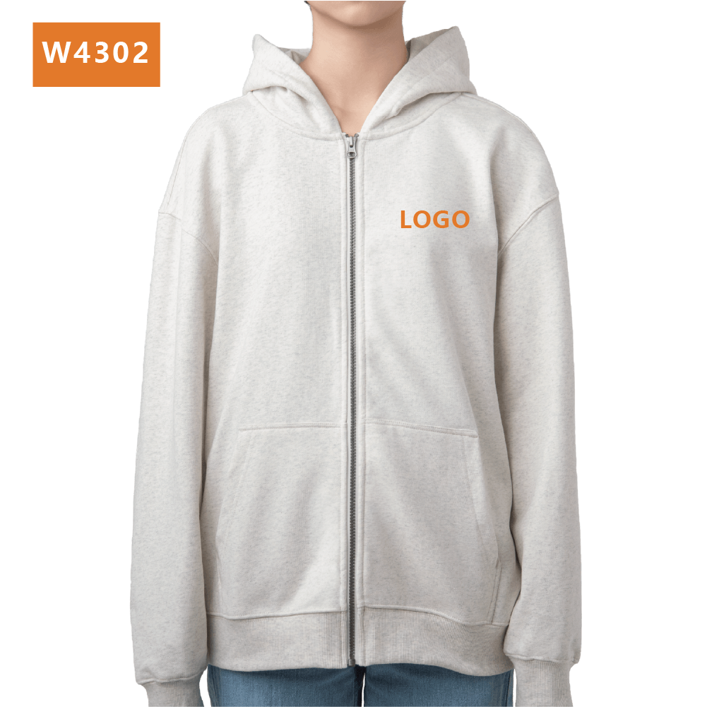 落肩版 純棉薄絨 連帽外套產品圖片