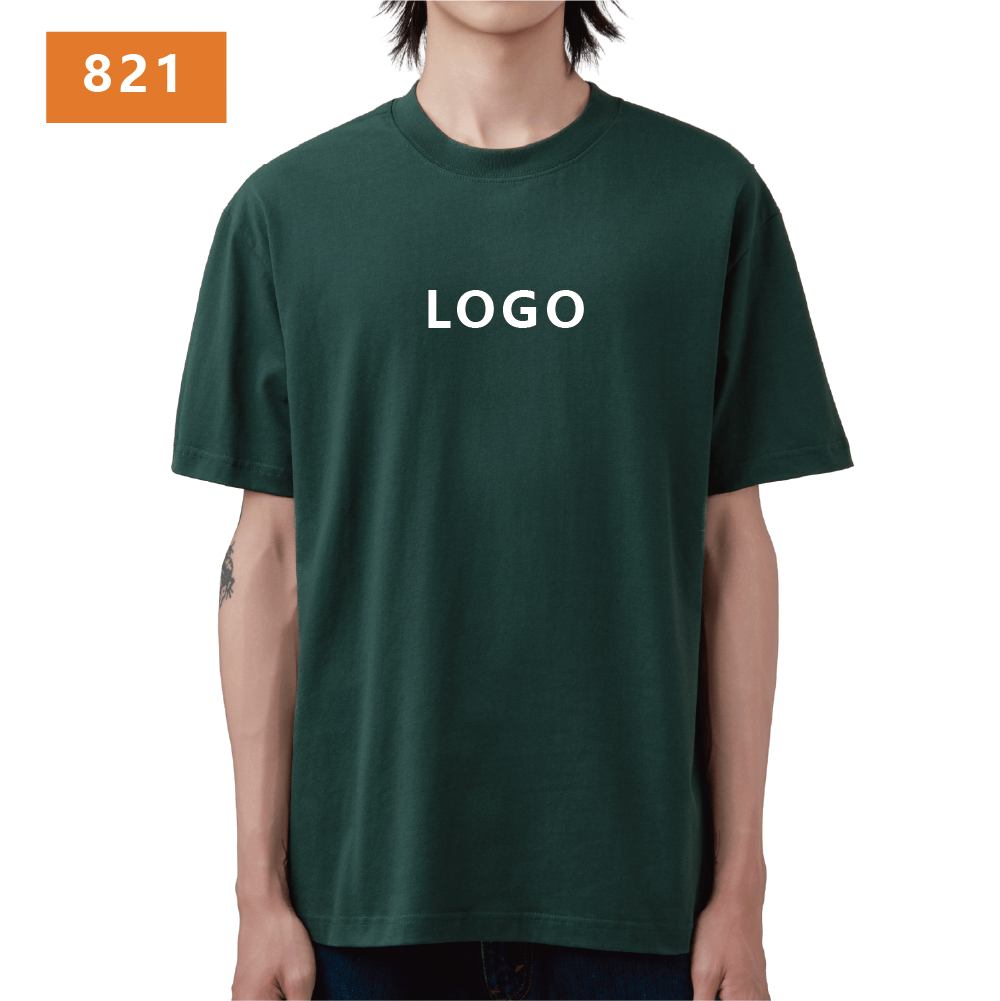 8.1oz單紗重磅 落肩T恤案例圖片