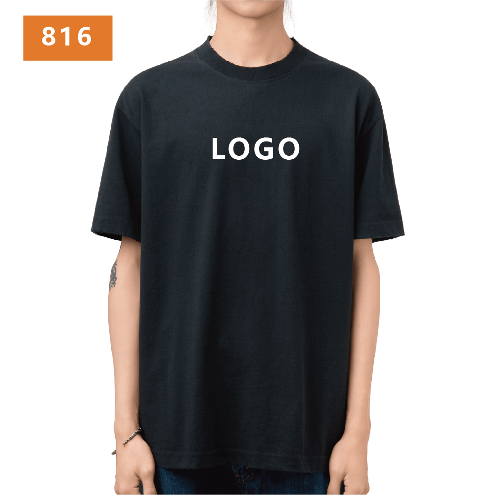 9.1oz磨破感柔軟重磅 純棉T產品圖片